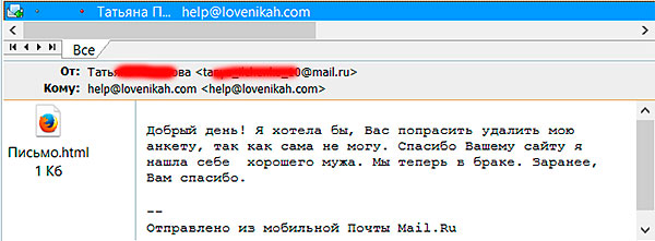 Счастливые истории на Lovenikah